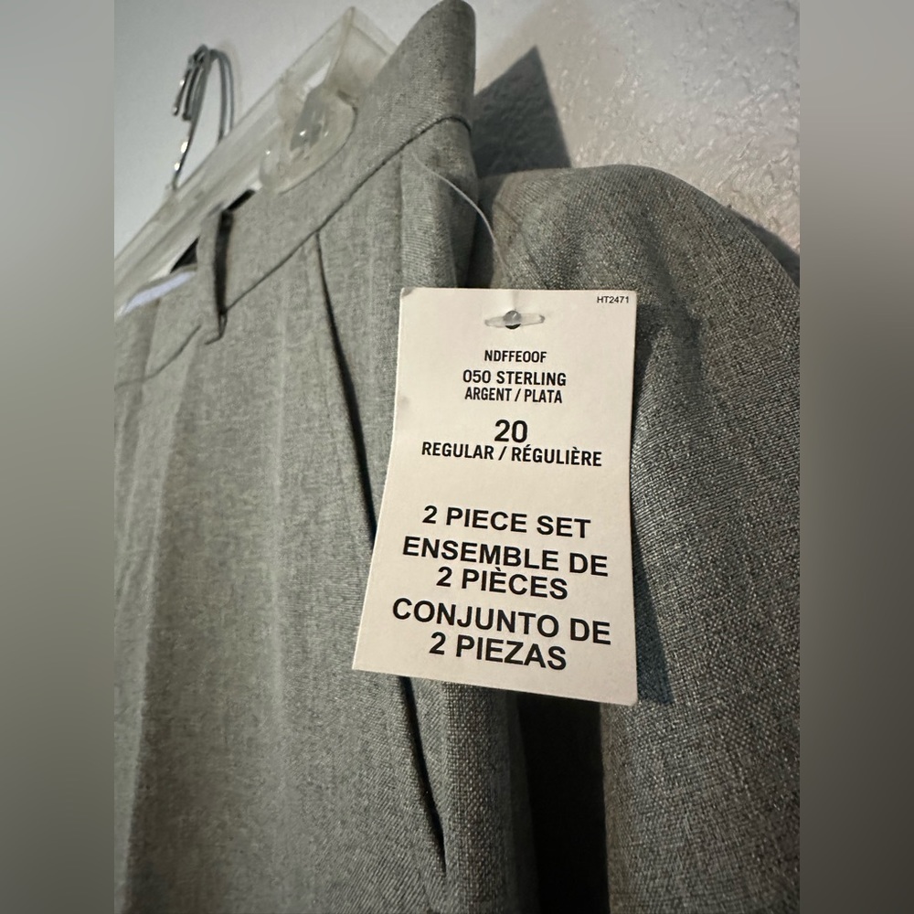 Boys gray suit